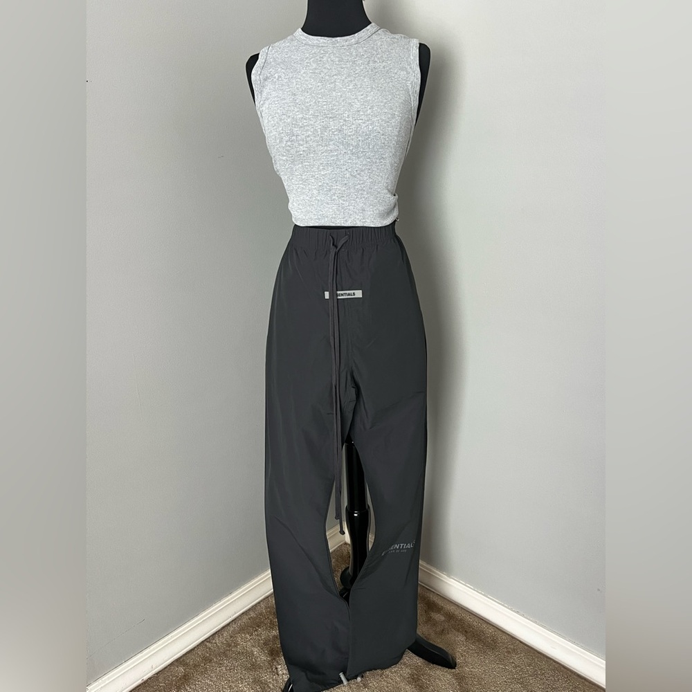 Fear of God Essentials Charcoal Grey Drawstring Pant